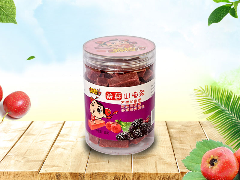 山楂片廠(chǎng)家淺析山楂成熟度對加工山楂果肉條的影響